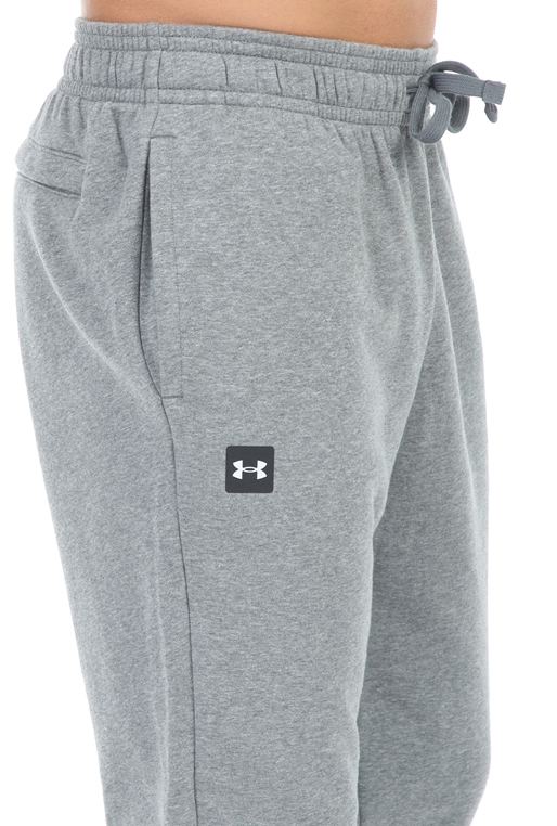 UNDER ARMOUR-Ανδρικό παντελόνι φόρμας UNDER ARMOUR Rival Fleece Joggers γκρι