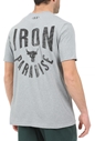 UNDER ARMOUR-Ανδρικό t-shirt UNDER ARMOUR PJT ROCK IRON PARADISE γκρι
