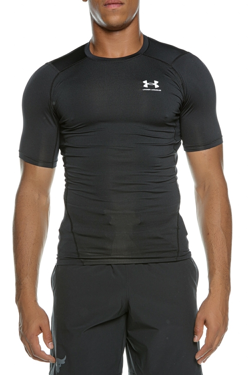 UNDER ARMOUR-Ανδρικό t-shirt UNDER ARMOUR HG Armour Comp SS μαύρο