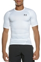 UNDER ARMOUR-Ανδρικό t-shirt UNDER ARMOUR HG Armour Comp SS T-SHIRT λευκό