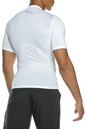 UNDER ARMOUR-Ανδρικό t-shirt UNDER ARMOUR HG Armour Comp SS T-SHIRT λευκό