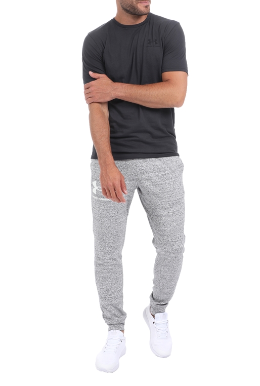 UNDER ARMOUR-Ανδρικό παντελόνι φόρμας UNDER ARMOUR RIVAL TERRY JOGGER μαύρο