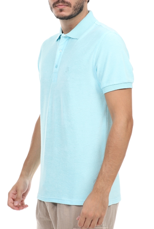 VILEBREQUIN-Ανδρική polo μπλούζα VILEBREQUIN PACIFIC μπλε