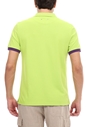 VILEBREQUIN-Ανδρική polo μπλούζα VILEBREQUIN PALATIN πράσινη μωβ