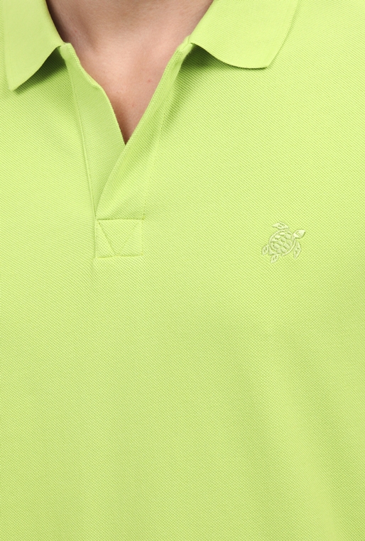 VILEBREQUIN-Ανδρική polo μπλούζα VILEBREQUIN PALATIN πράσινη μωβ