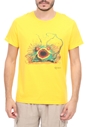 VILEBREQUIN-Ανδρικό t-shirt VILEBREQUIN TAO κίτρινο