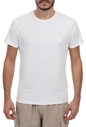 VILEBREQUIN-Ανδρική μπλούζα VILEBREQUIN STAF TS λευκή