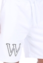 WOLM-Ανδρική βερμούδα WOLM λευκή
