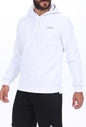 WOLM-Ανδρική φούτερ μπλούζα WOLM λευκή