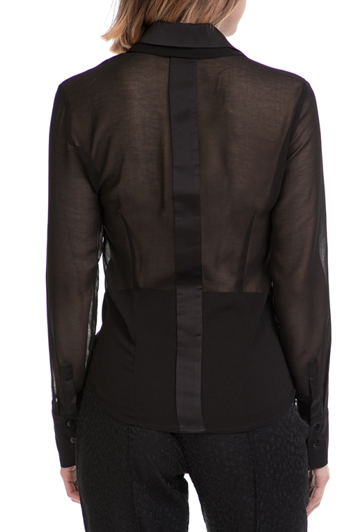 YVONNE BOSNJAK-Γυναικείο πουκάμισο YVONNE BOSNJAK μαύρο 