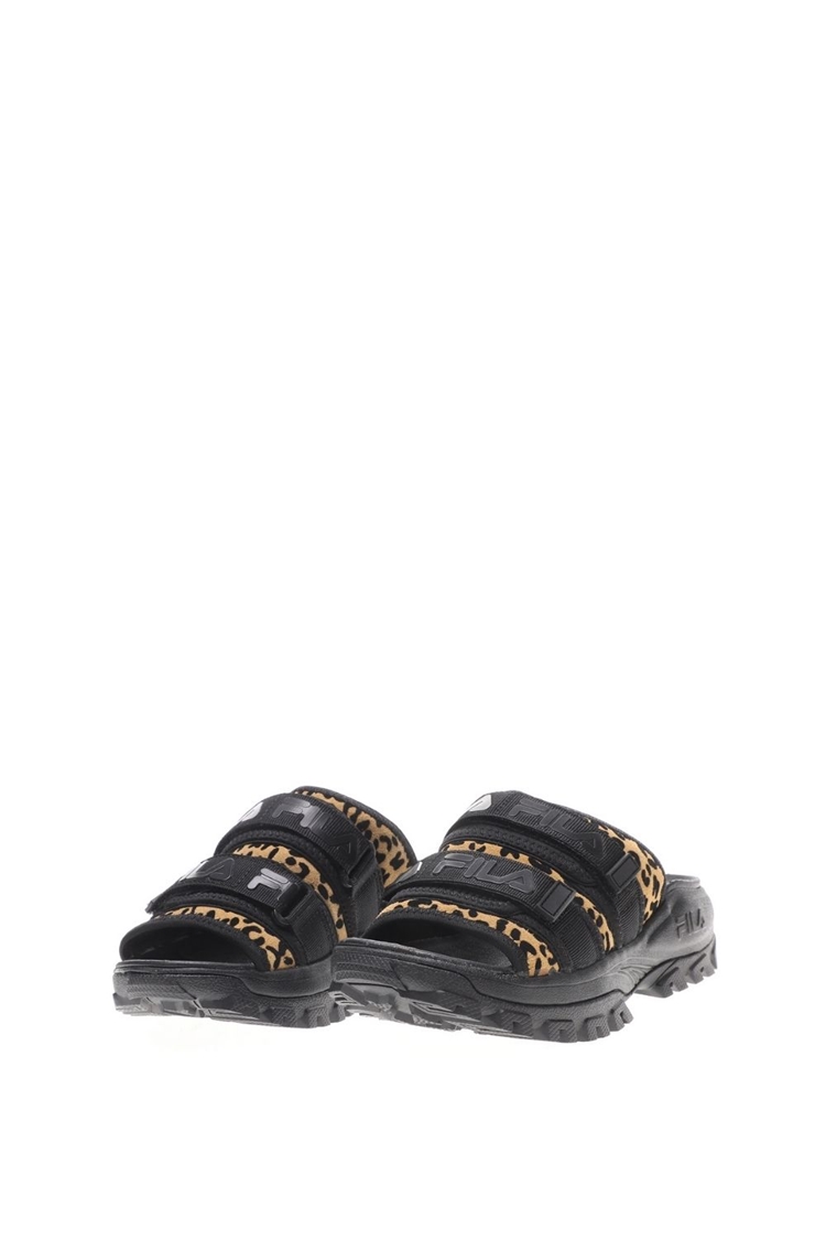 fila outdoor slide animal print